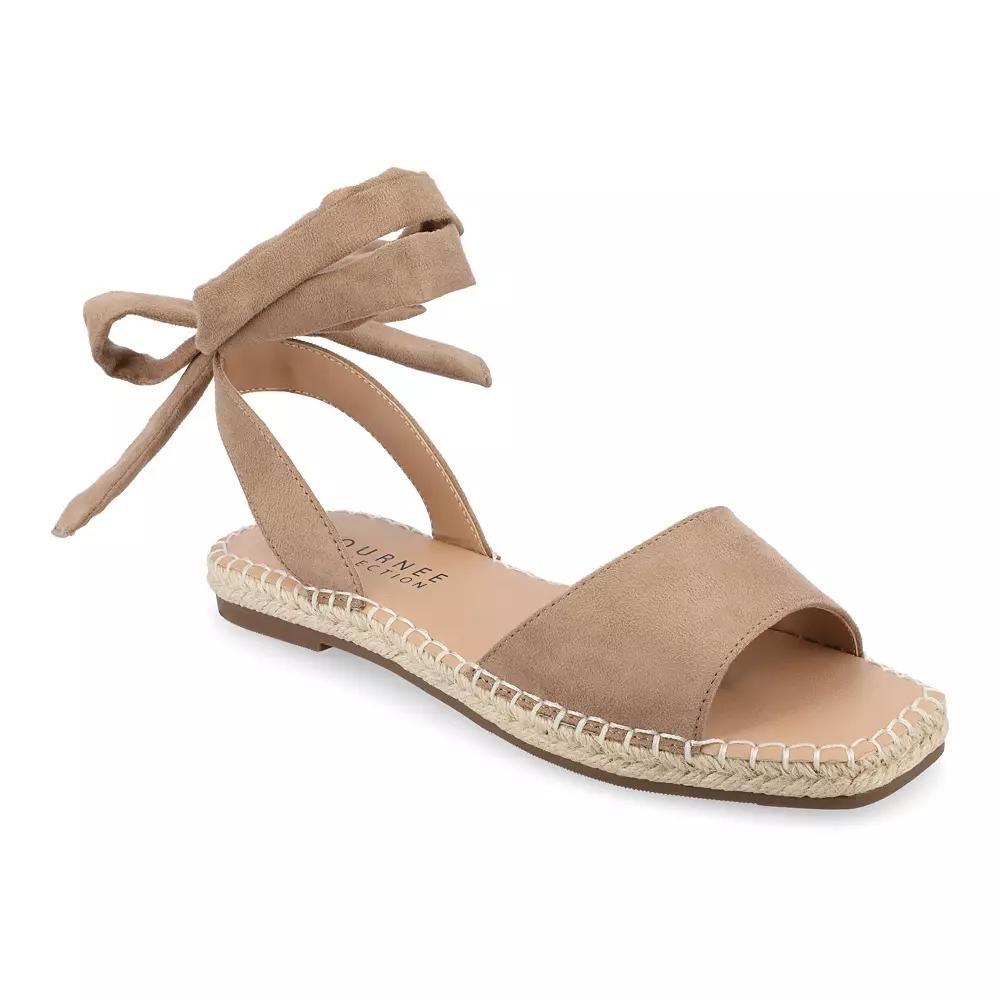Journee Emelie Womens Espadrille Sandals Purple Product Image