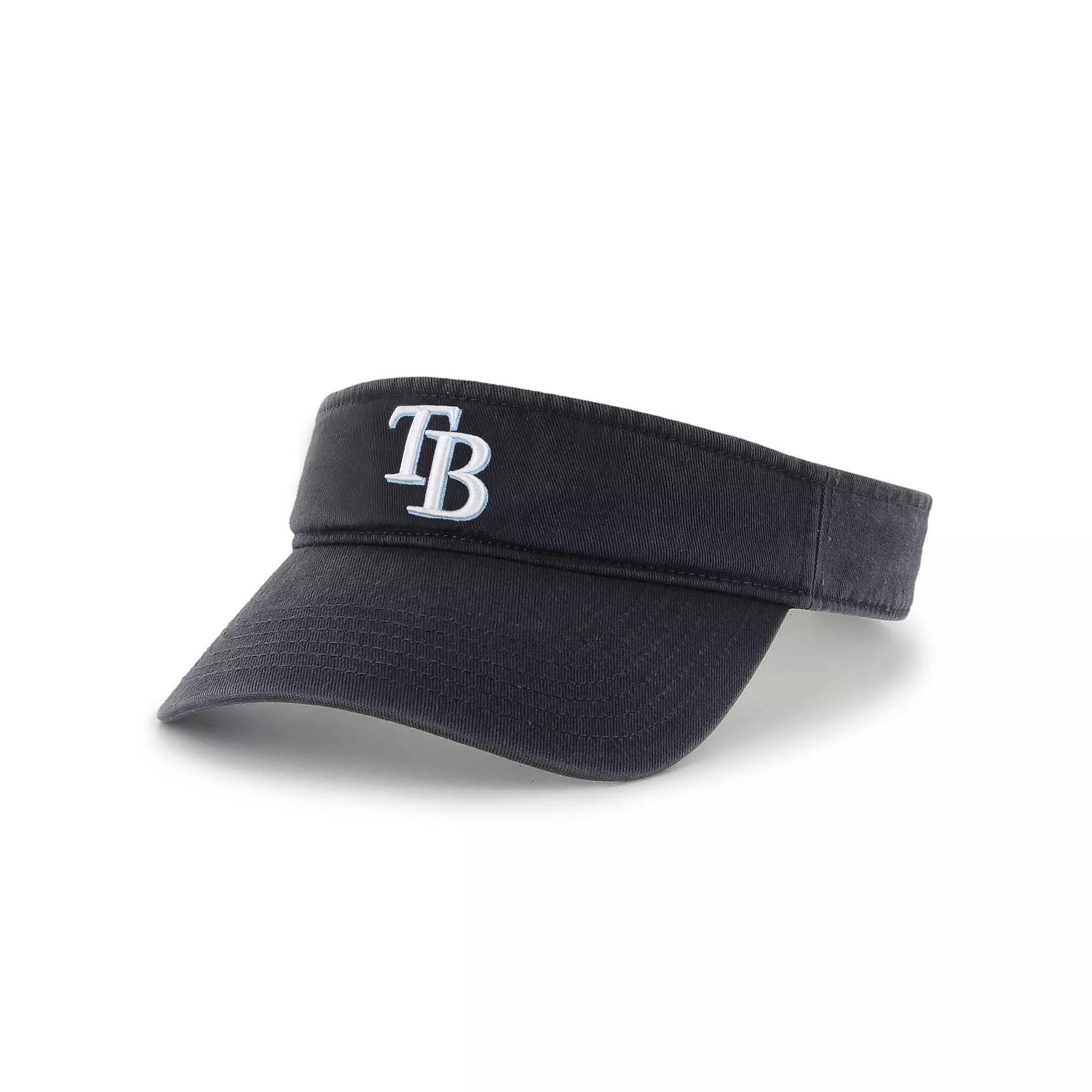 Mens 47 Tampa Bay Rays Clean Up Adjustable Visor, Blue Product Image