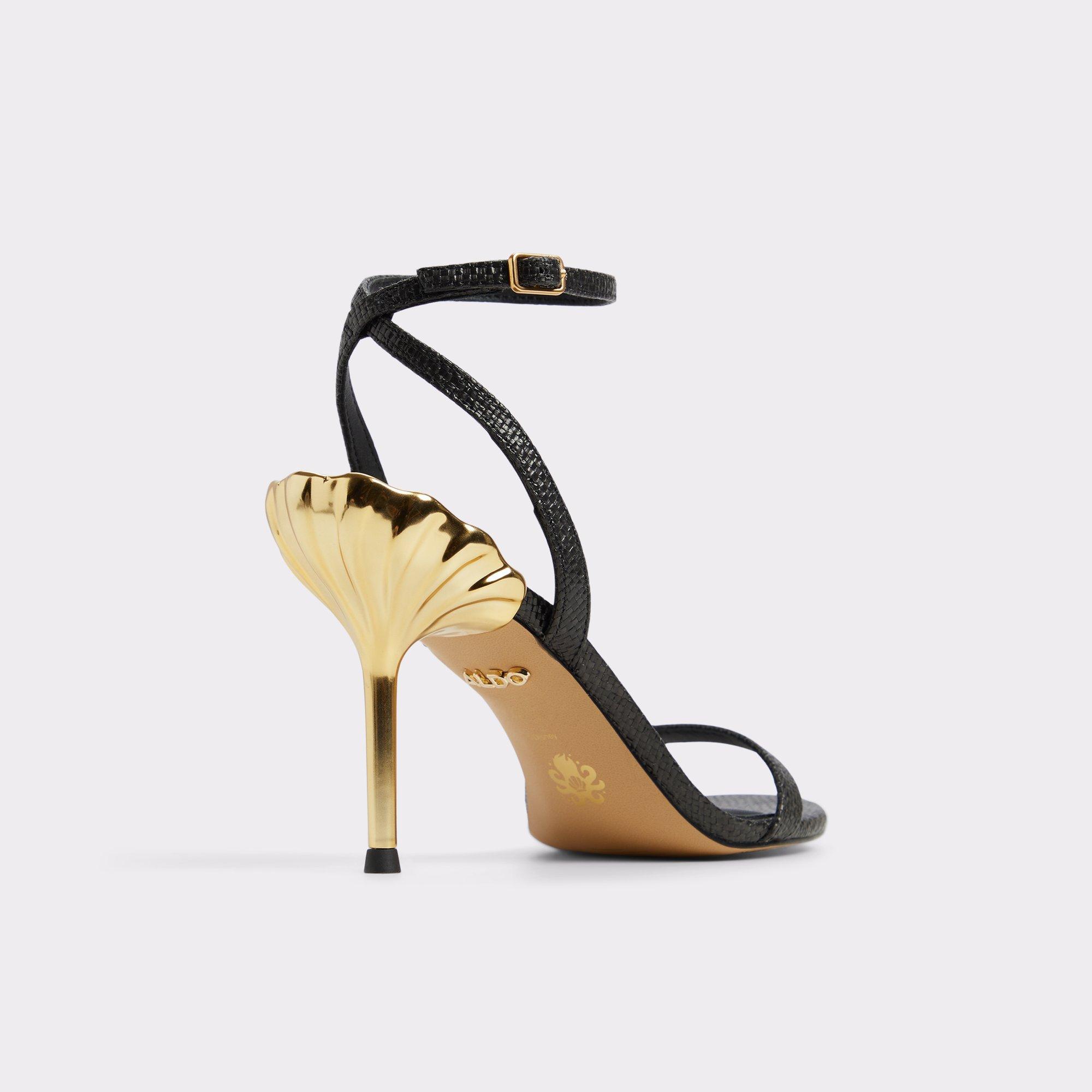 ALDO Ursulaheel - Women's High Heel - Black, Size 5 Product Image