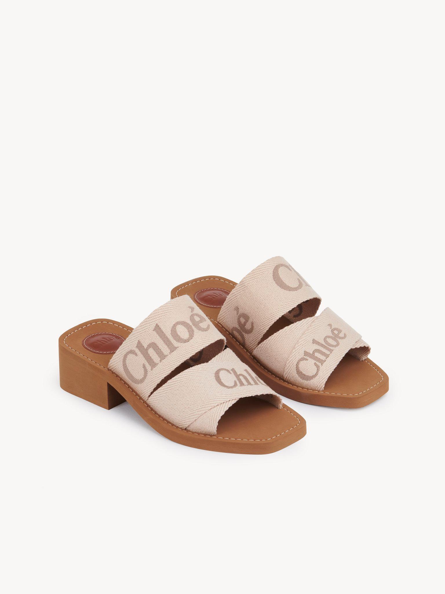Woody heeled mule Product Image