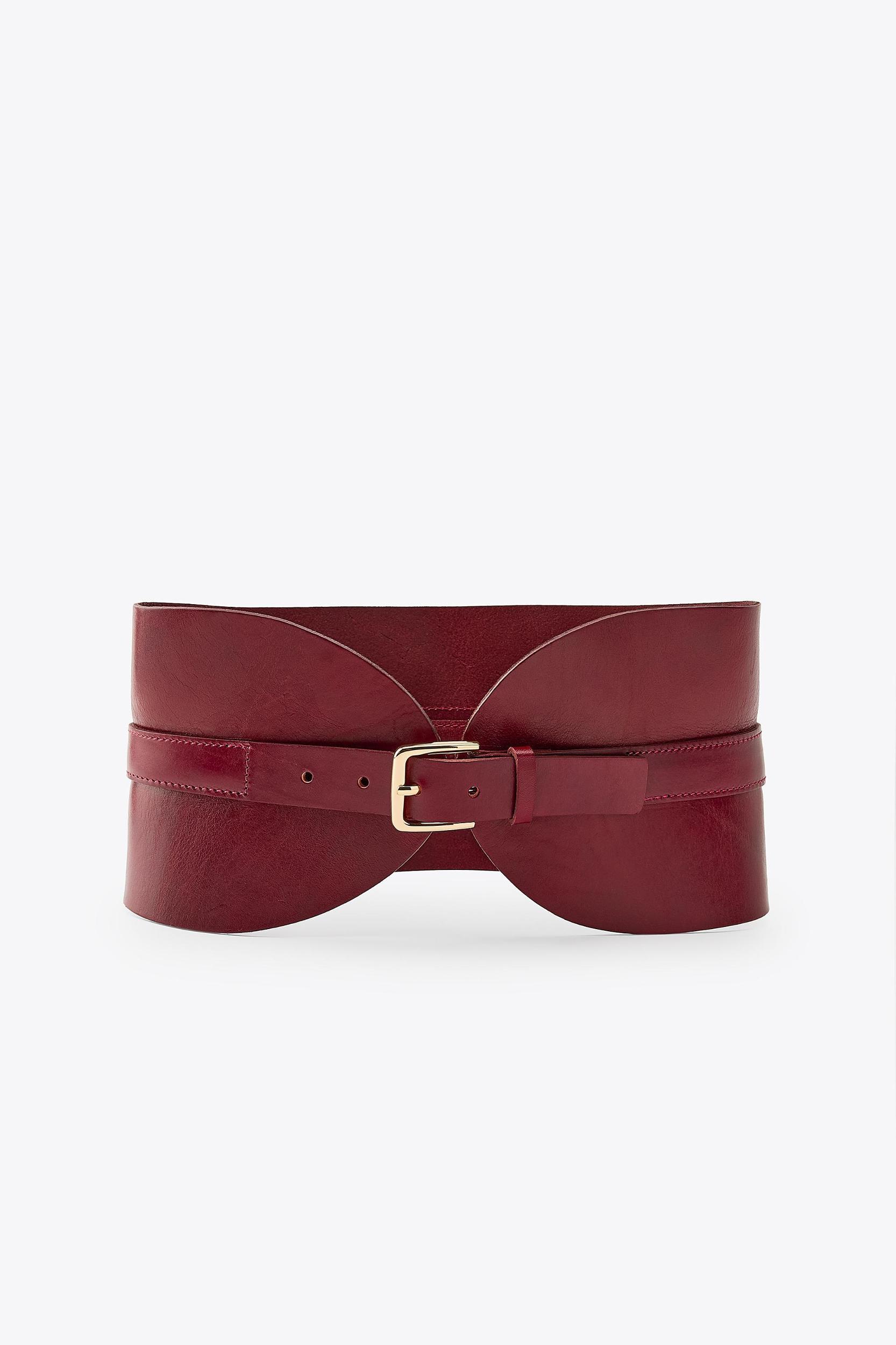 LEATHER SASH BELT Product Image
