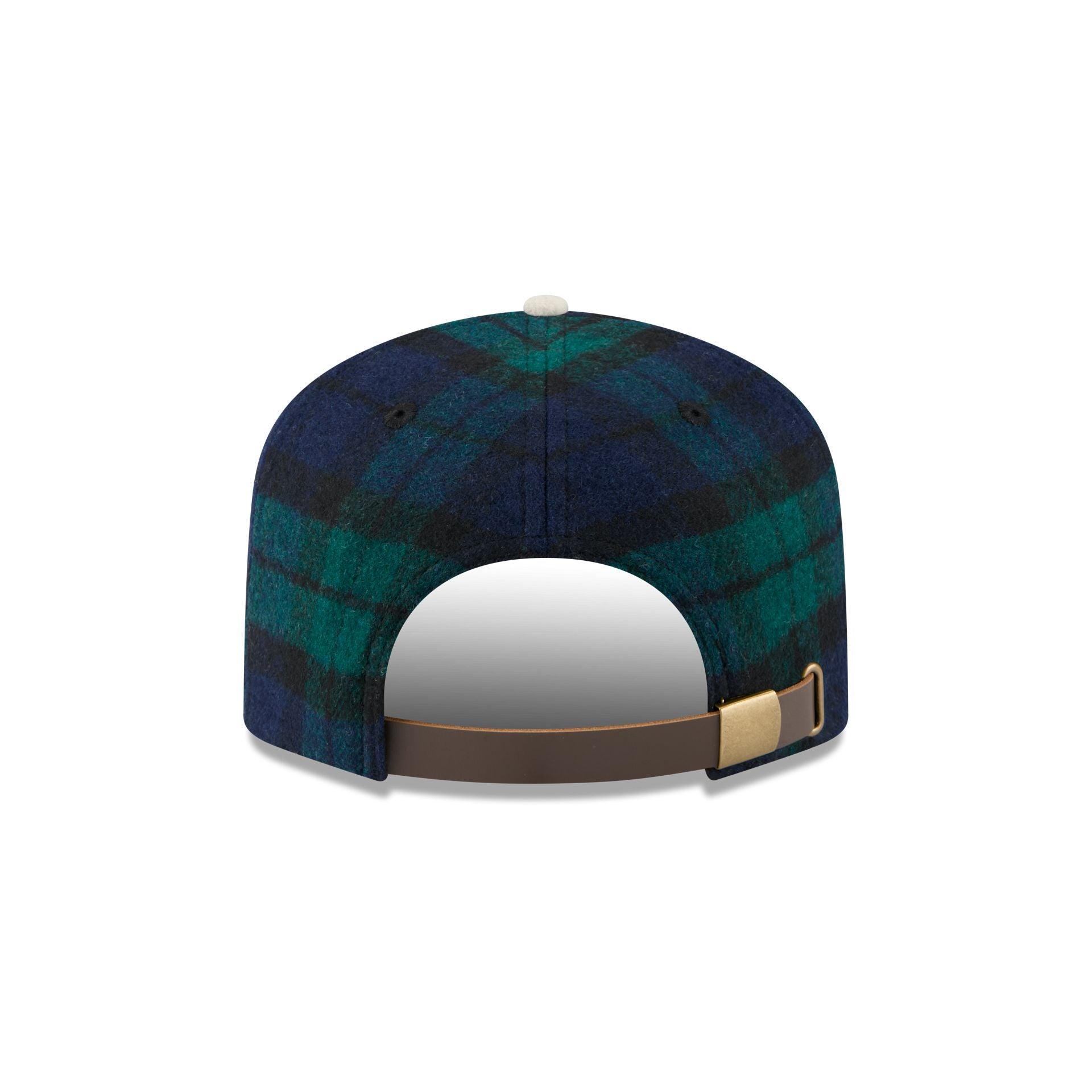 Michigan Wolverines Plaid Letterman 19TWENTY Adjustable Hat Male Product Image
