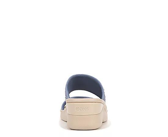 LifeStride Sienna Bright Women's Wedge Sandals, Size: 7.5 Wide, Elemental Blue Product Image
