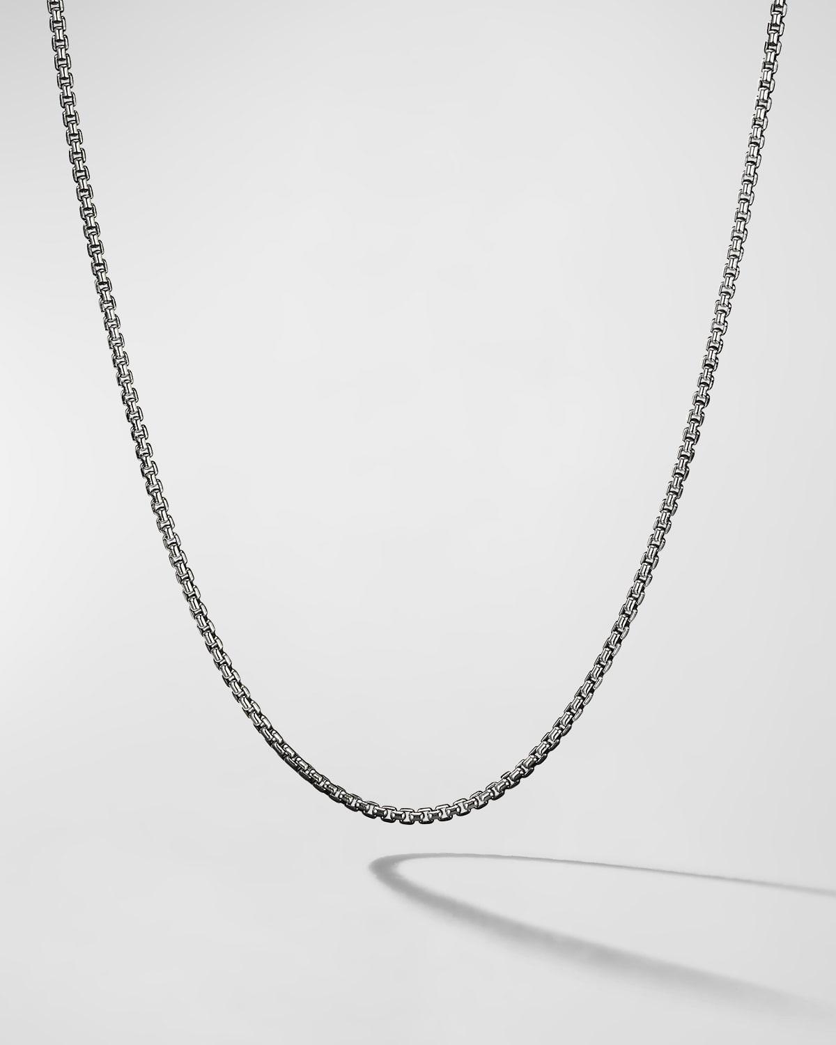 Mens Box Chain Necklace Product Image