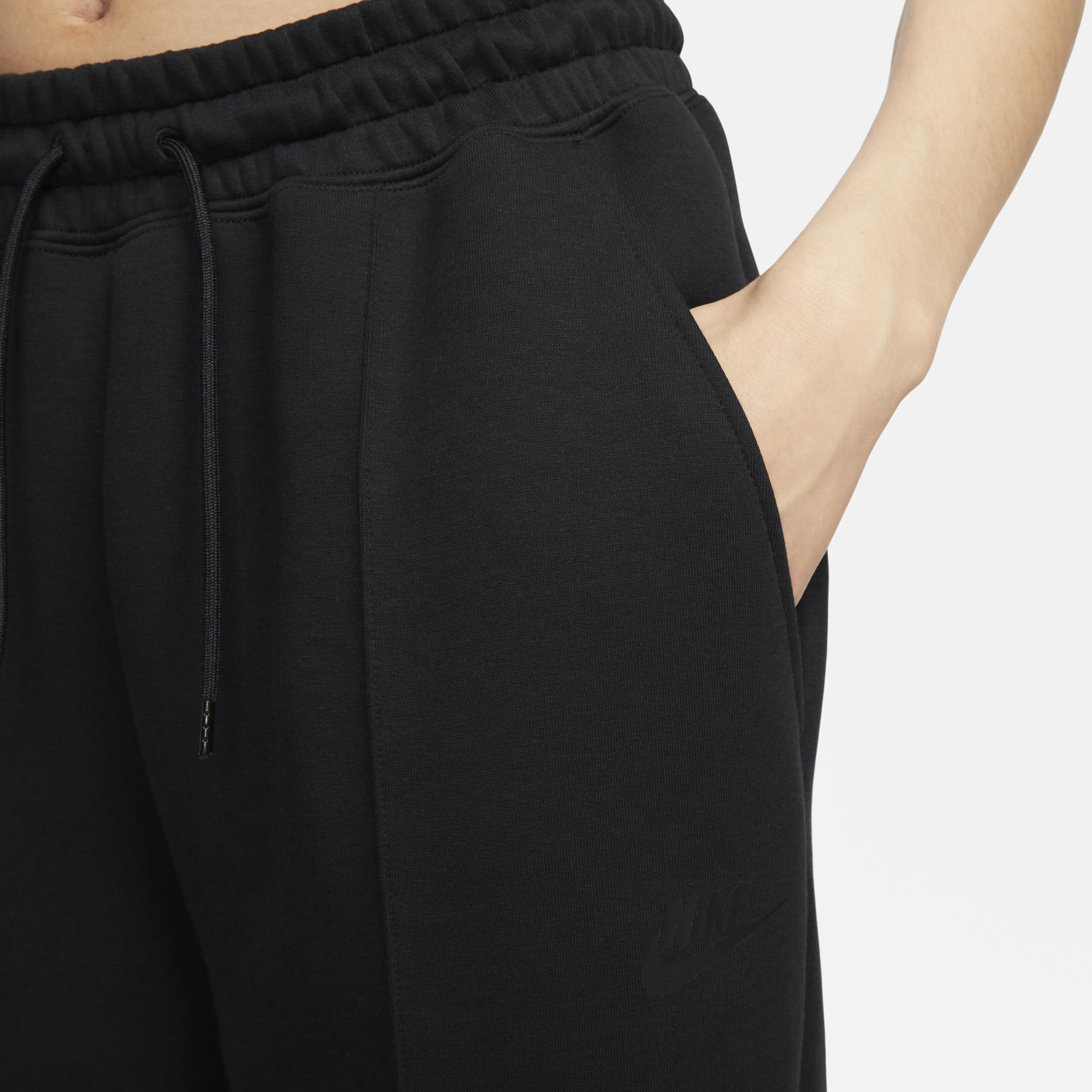 Nike Womens Sportswear Tech Fleece Jogger Pants in Black Product Image