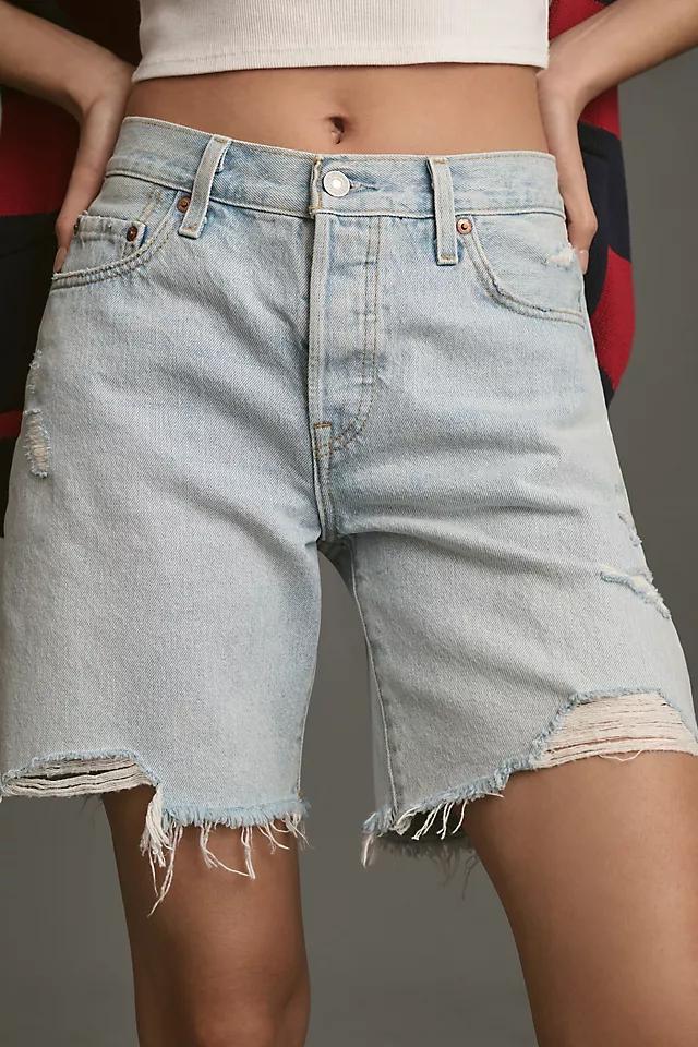 Levi's 501 Mid-Thigh Denim Shorts Product Image