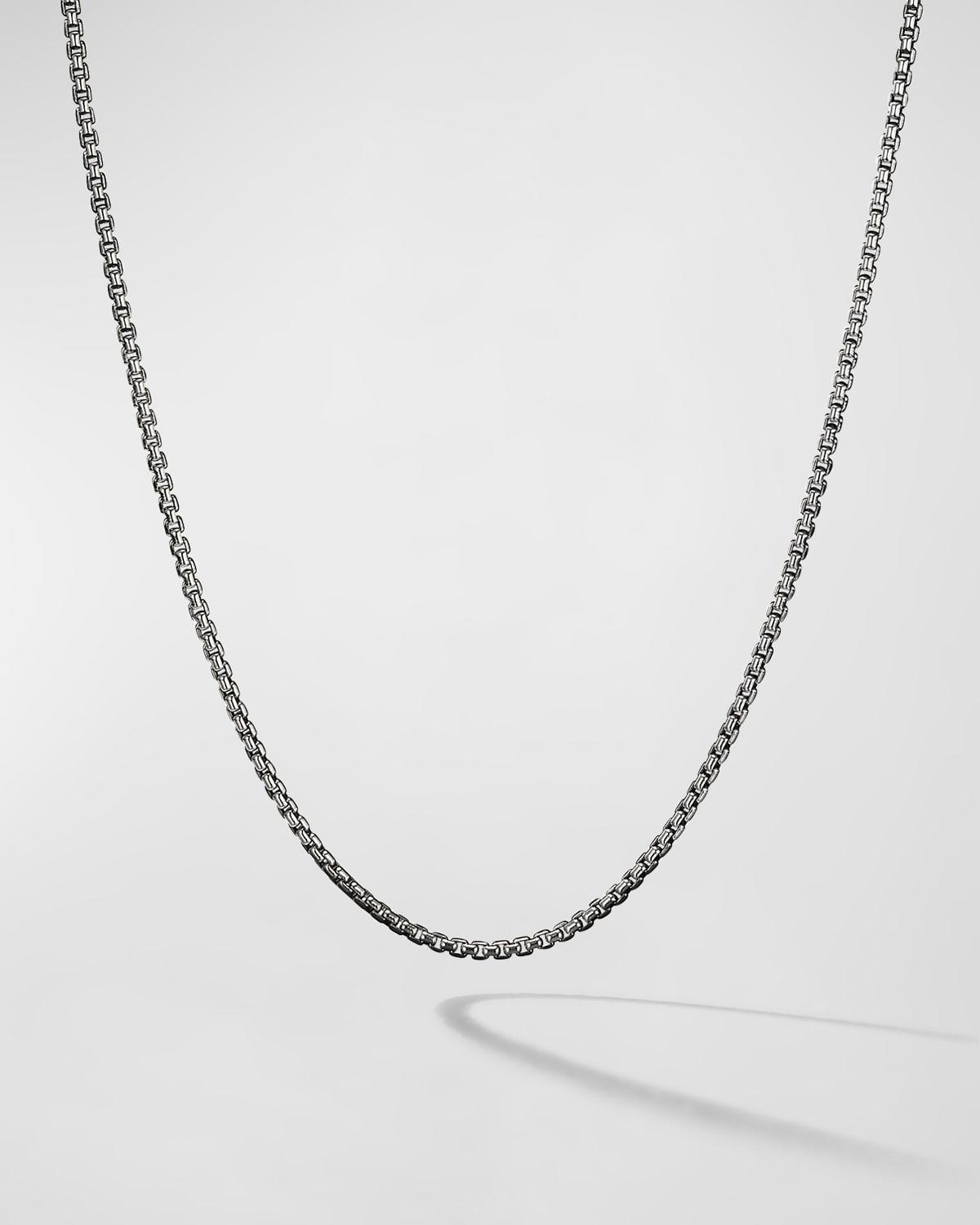 Mens Box Chain Necklace Product Image