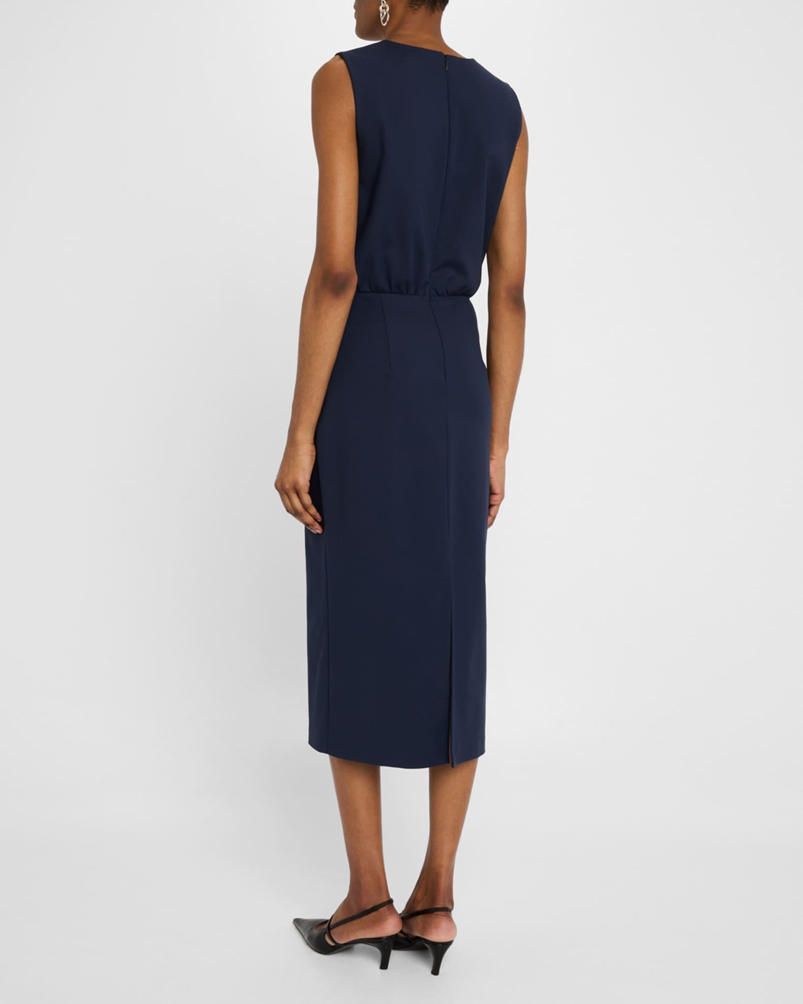 Myla Sequin Floral Applique Midi Dress Product Image