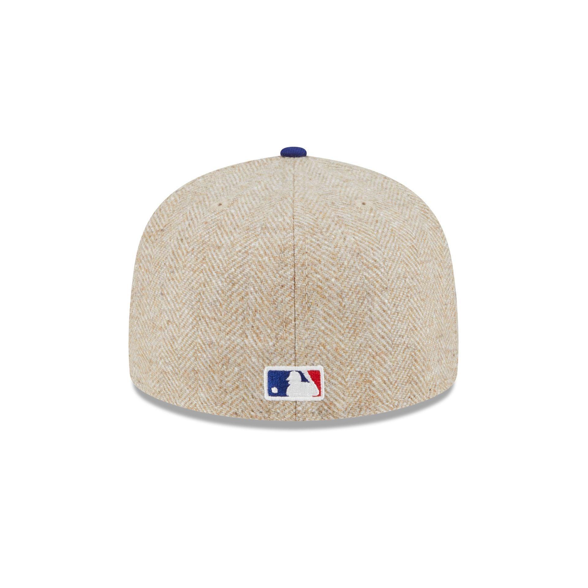 Los Angeles Dodgers Herringbone Moon 59FIFTY Fitted Hat Male Product Image