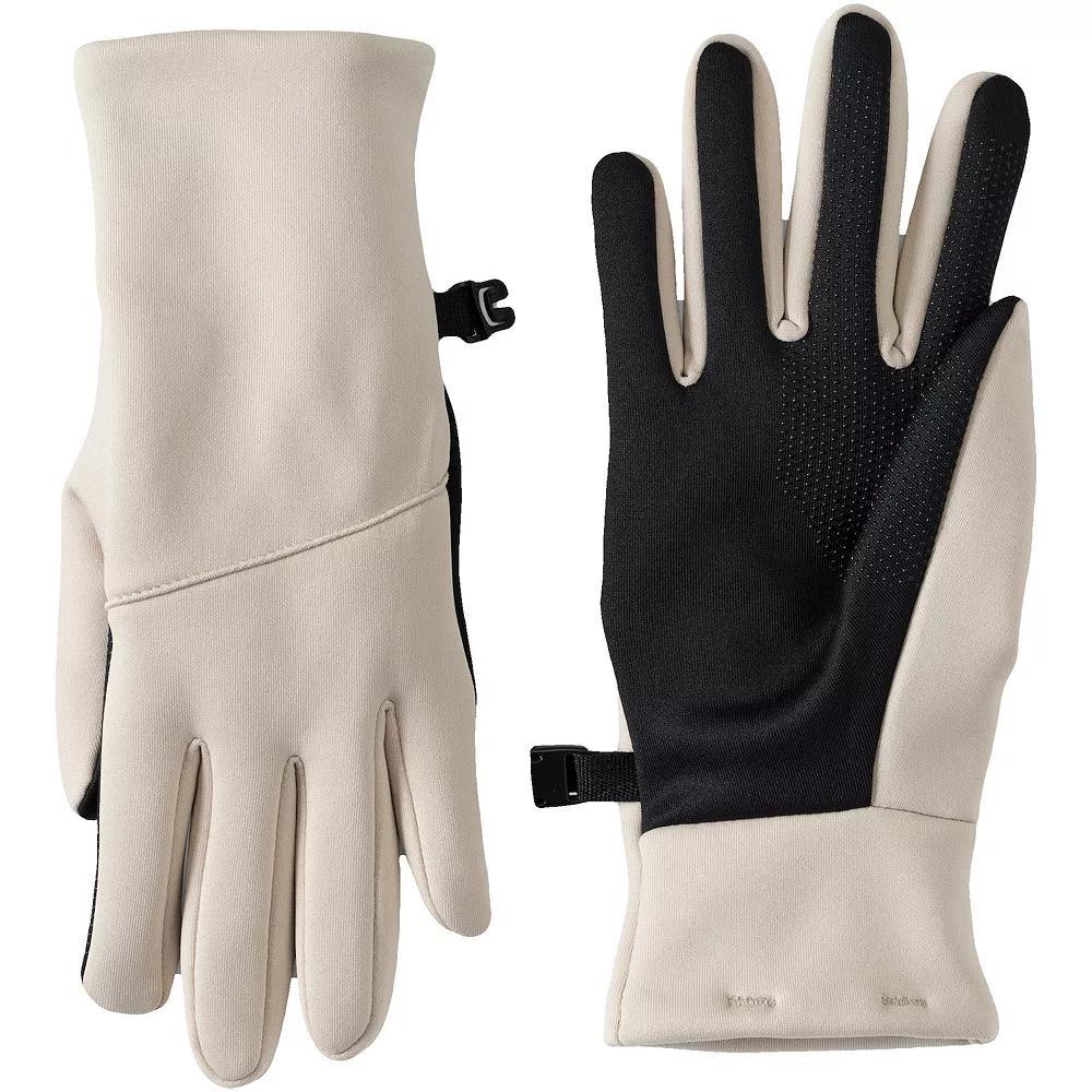 Women's Lands' End Everyday Stretch Gloves, Size: Large, Dusk Gray Product Image