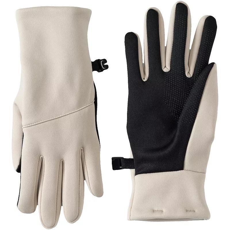 Women's Lands' End Everyday Stretch Gloves, Size: Large, Dusk Gray Product Image