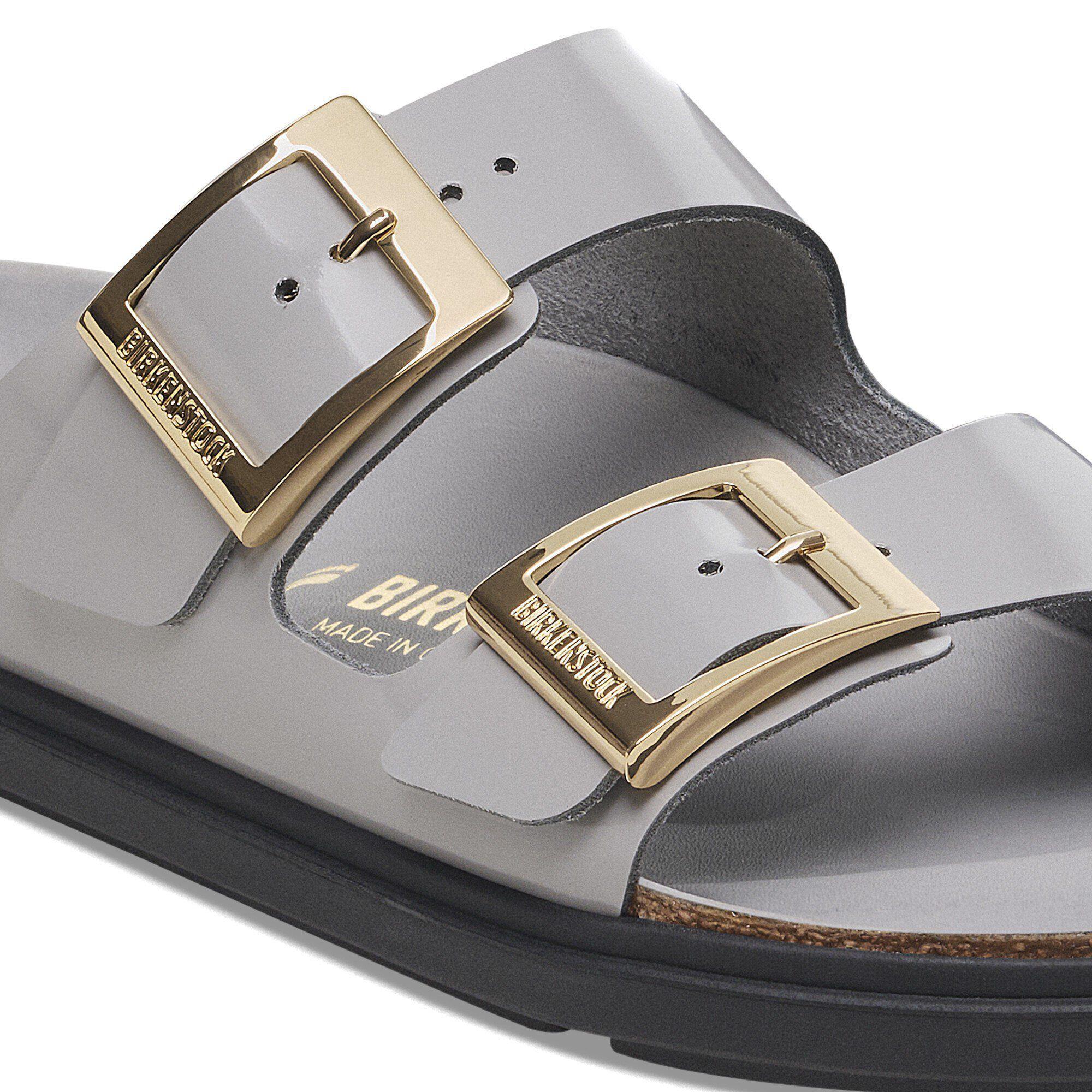 Arizona Droplet Buckle Natural Leather Patent Product Image