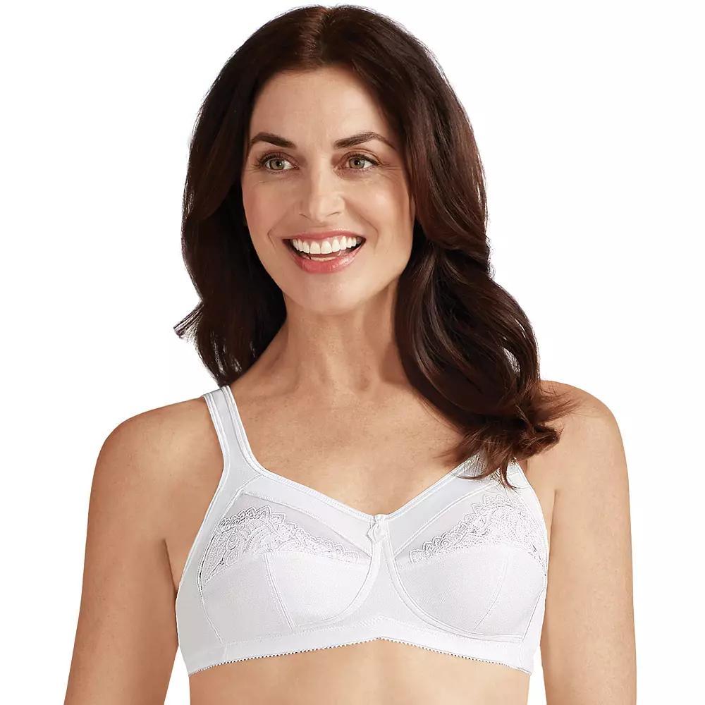 Amoena Mastectomy Bra: Isadora Wireless, Women's, Size: 44 B, White Product Image