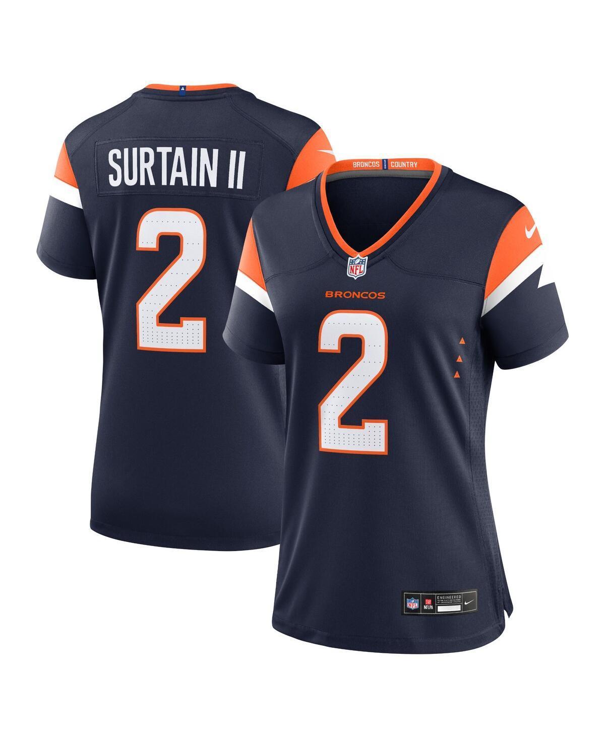 Womens Nike Patrick Surtain II Denver Broncos Mile High Collection Game Jersey Product Image