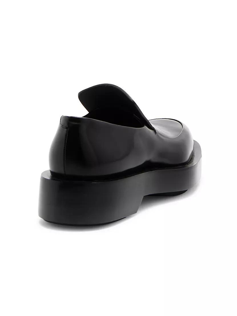 Elegant Platform Leather Shoes Product Image