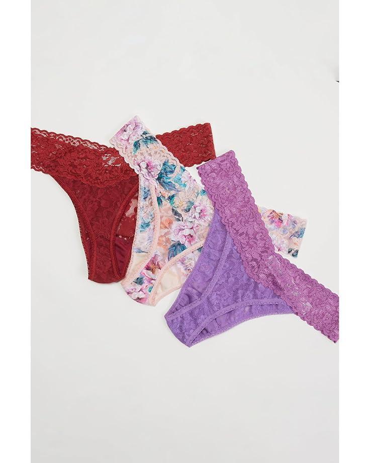 Signature Lace Original Rise Thong Product Image