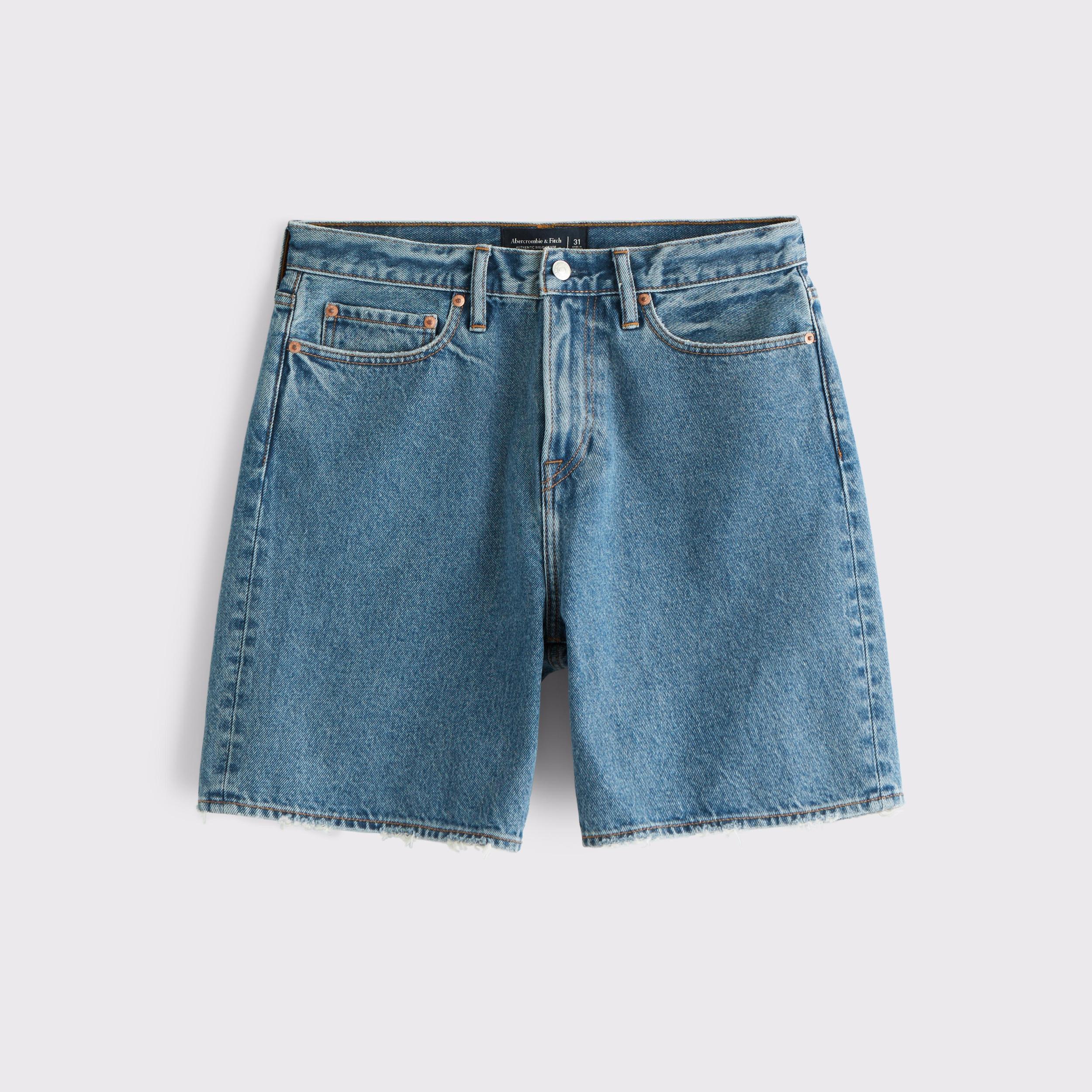 Loose Denim Short Product Image