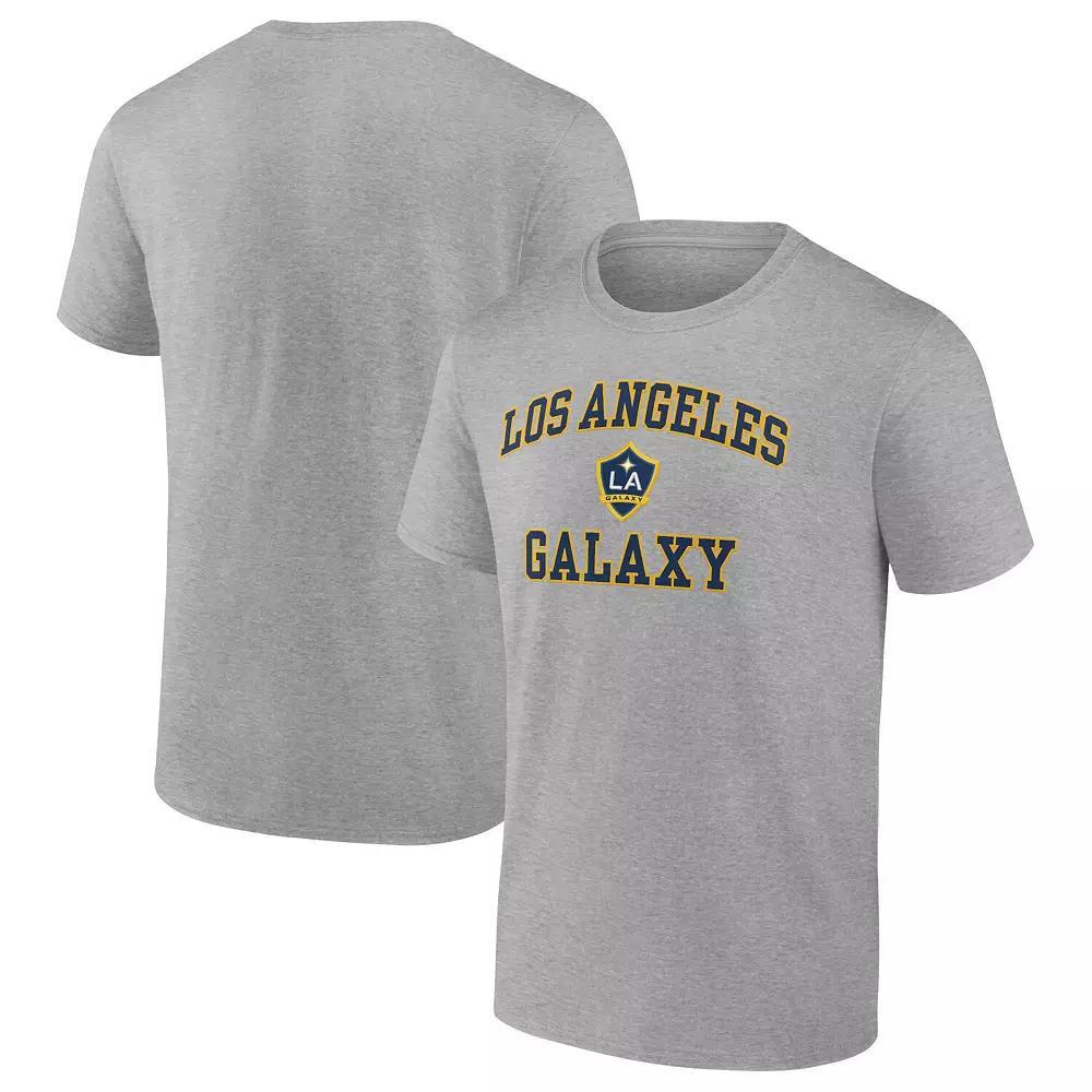 Men's Fanatics Branded Steel LA Galaxy Heart & Soul T-Shirt, Size: Large, Silver Product Image