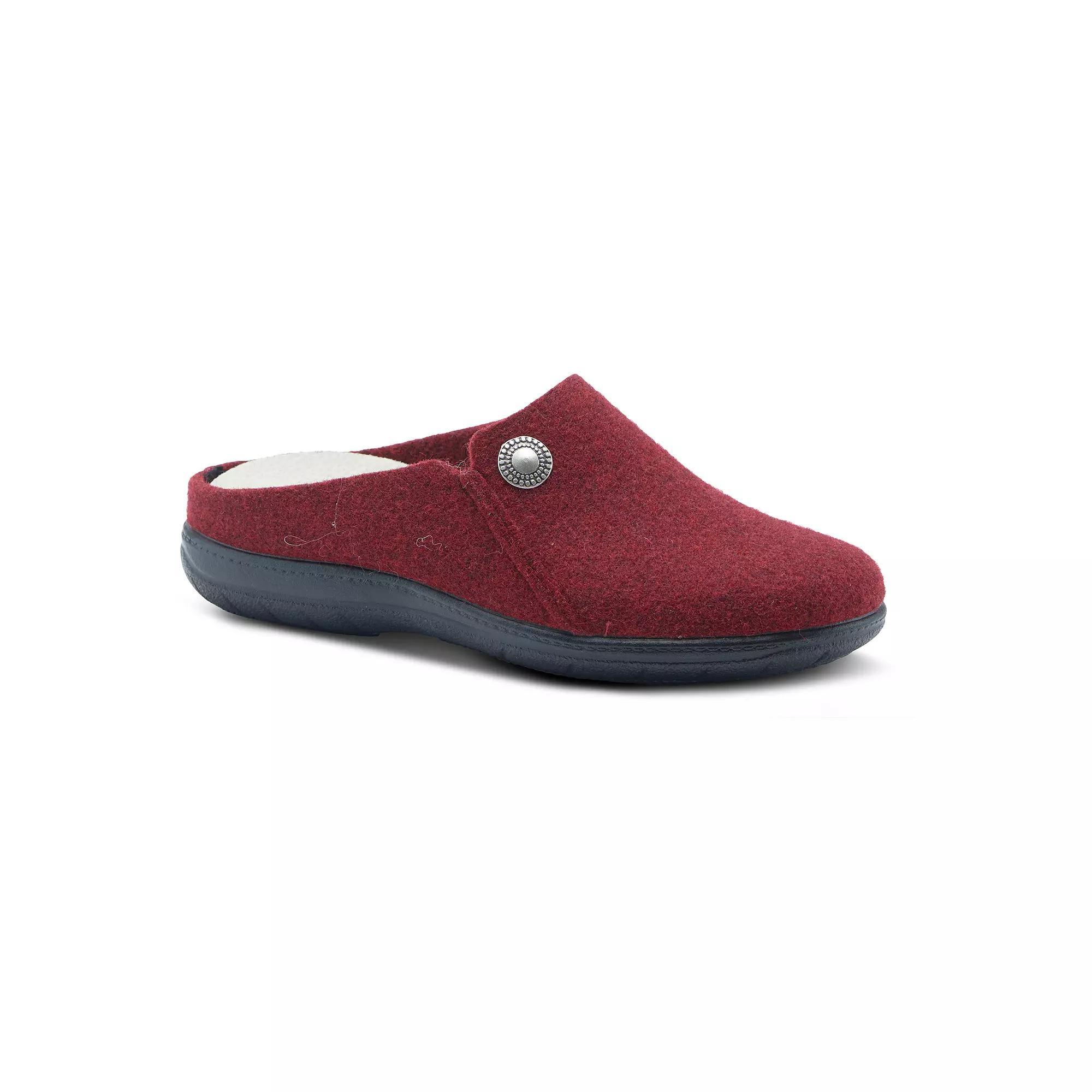 Flexus by Spring Step Lala Women's Slippers, Size: 36, Red Product Image