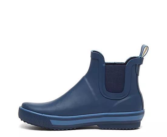 Rocket Dog Rainbow Womens Chelsea Rain Boots Blue Product Image
