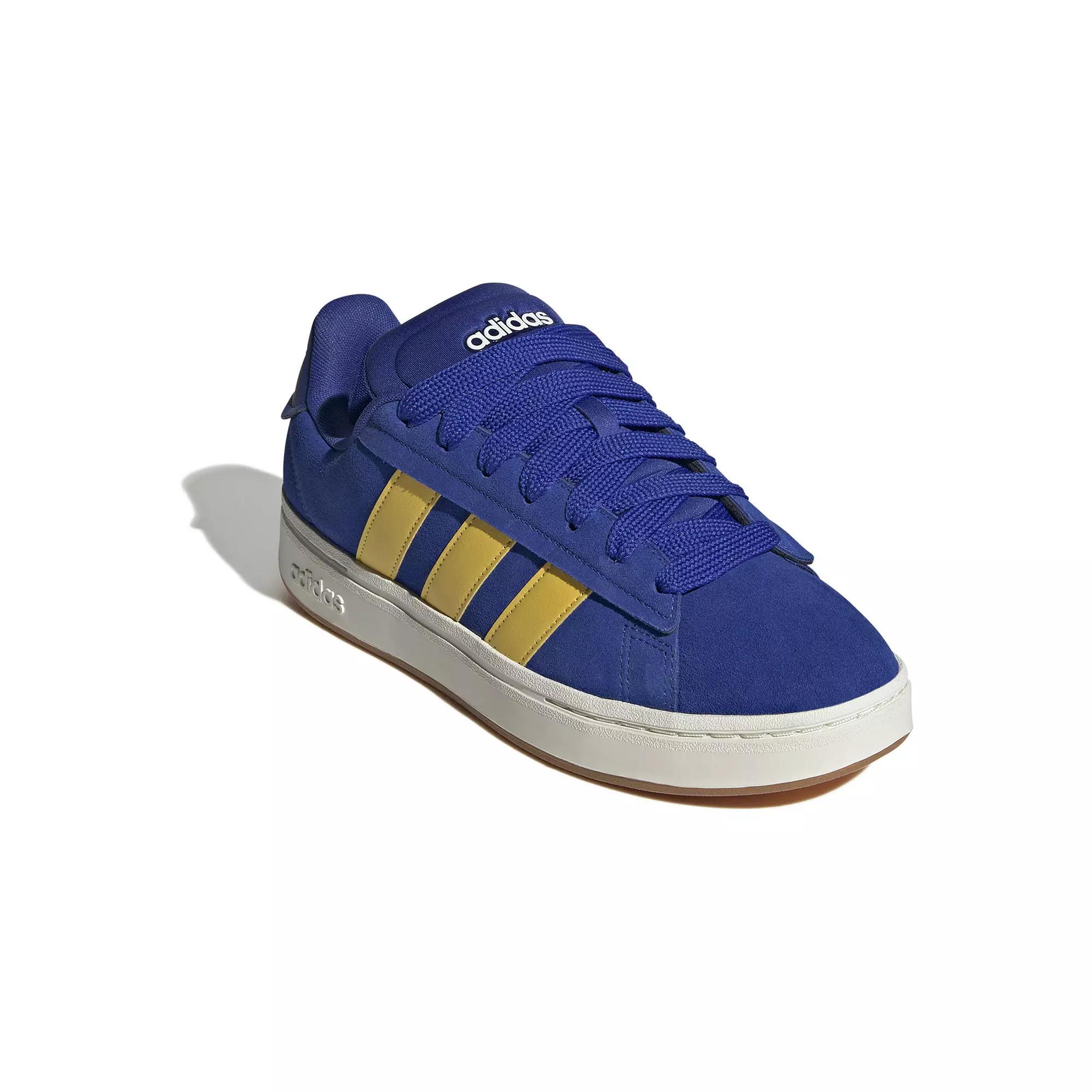 adidas Grand Court Alpha 00s Men's Sneakers, Size: 11, Lucid Blue Yellow Product Image