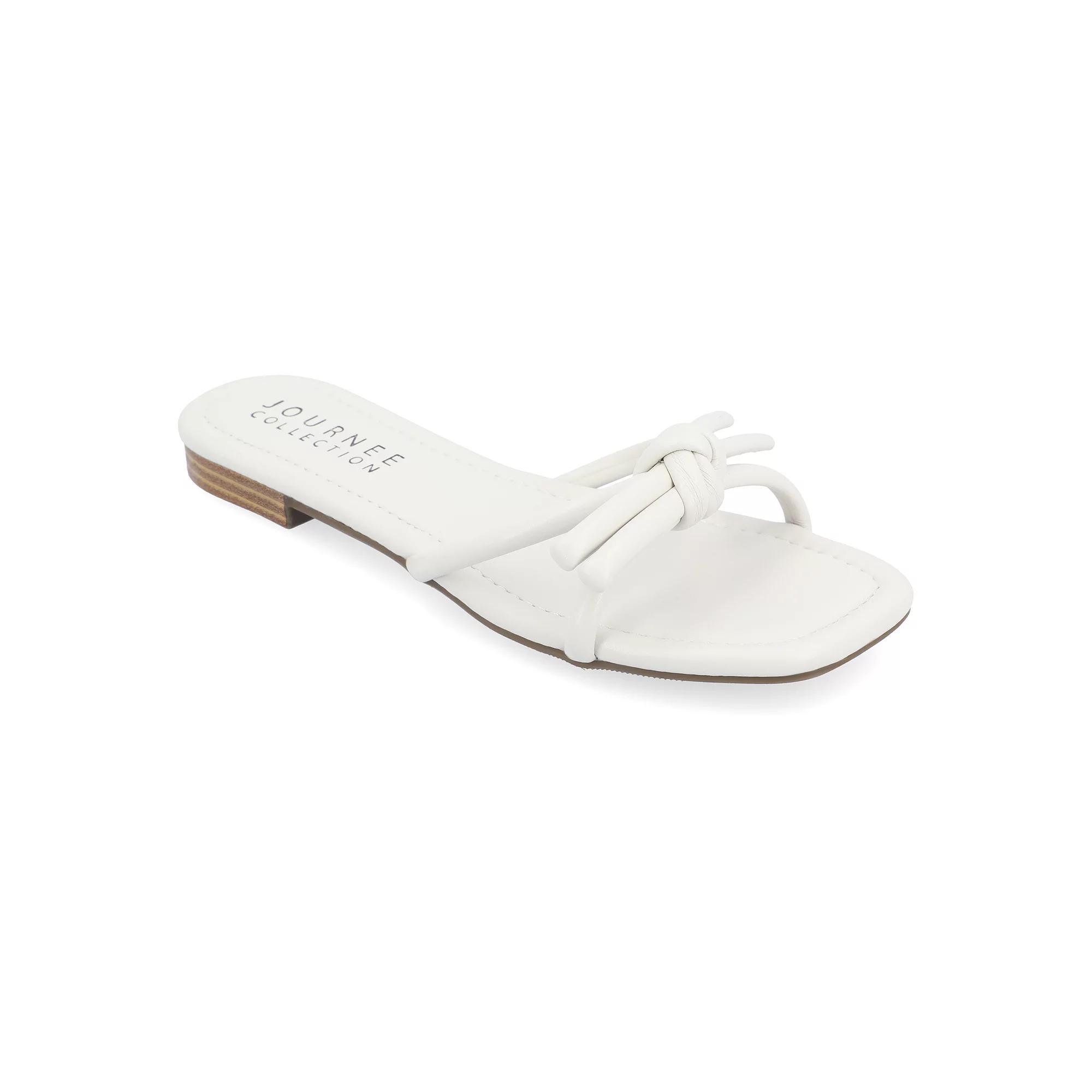 Journee Tru Comfort Foam™ Soma Women's Sandals, Size: 8, Off White Product Image
