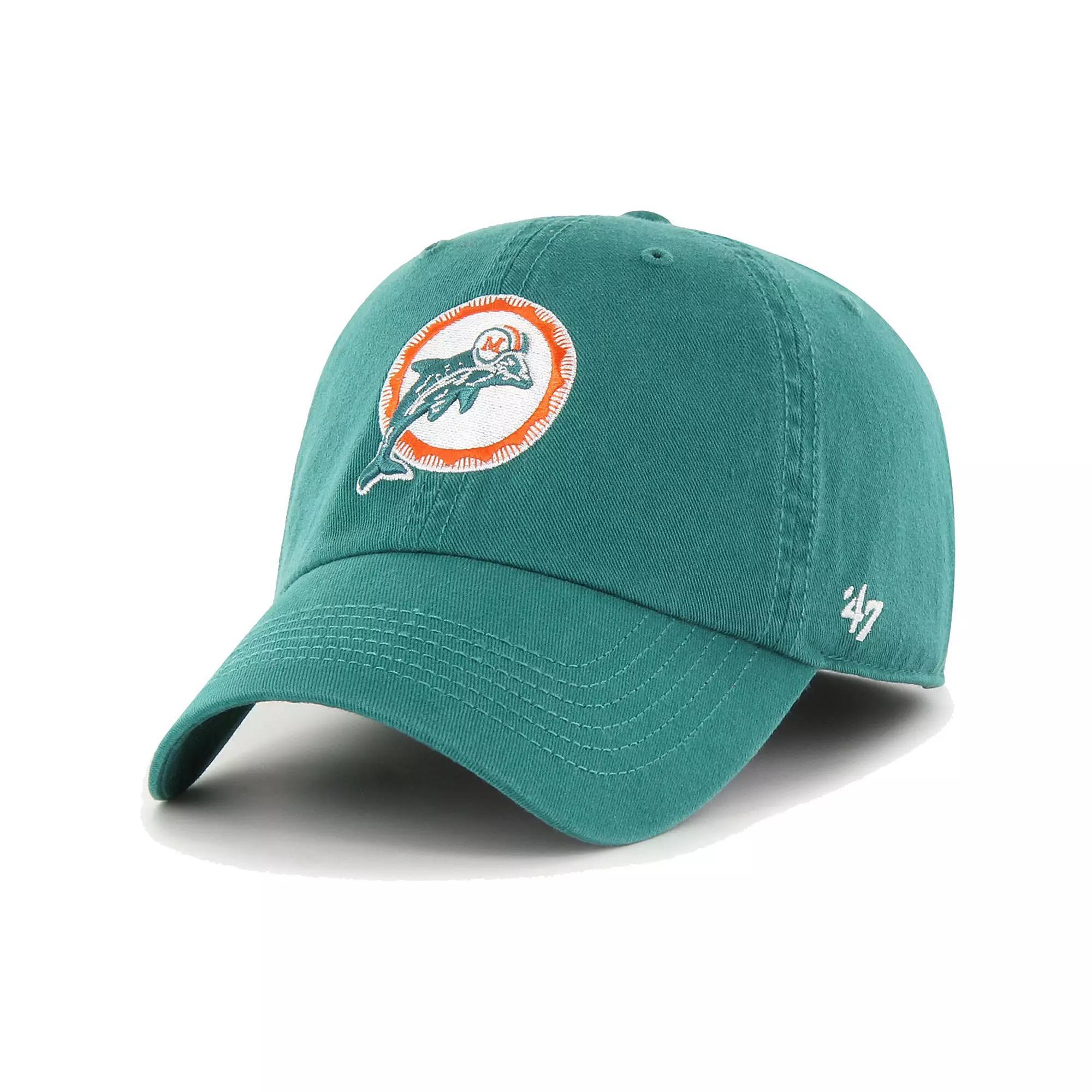 Men's '47 Aqua Miami Dolphins Gridiron Classics Franchise Legacy Fitted Hat, Size: XXL, Turquoise A Product Image
