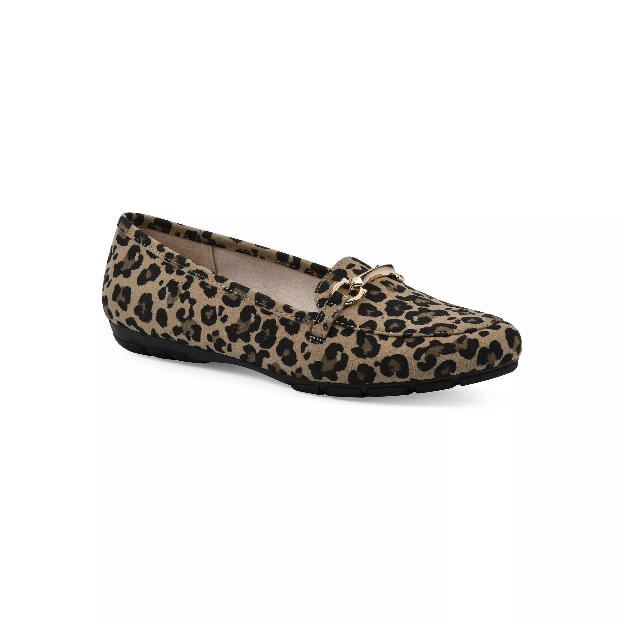 Cliffs by White Mountain Glowing Women's Loafers, Size: 6.5, Blue Patent Product Image