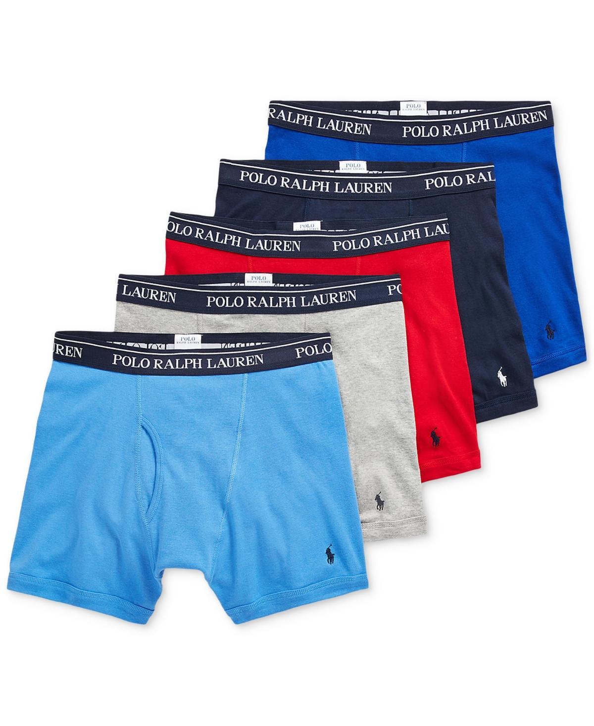 Polo Ralph Lauren Classic Fit Boxer Briefs - Pack of 5 Product Image