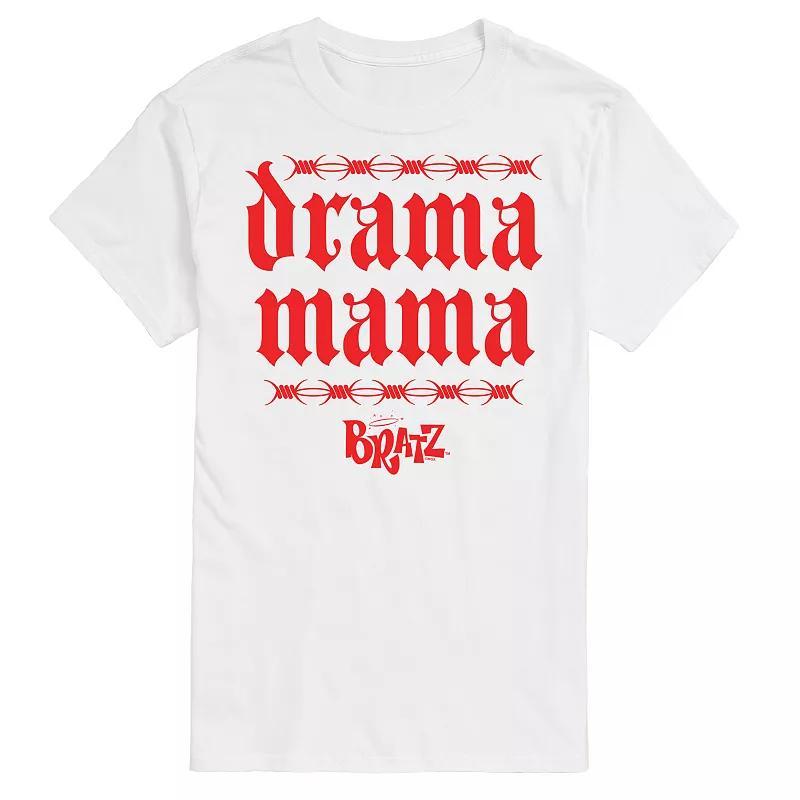 Big & Tall Bratz Drama Mama Graphic Tee, Mens Blue Product Image