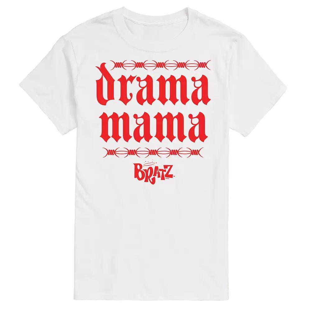 Big & Tall Bratz Drama Mama Graphic Tee, Mens Blue Product Image