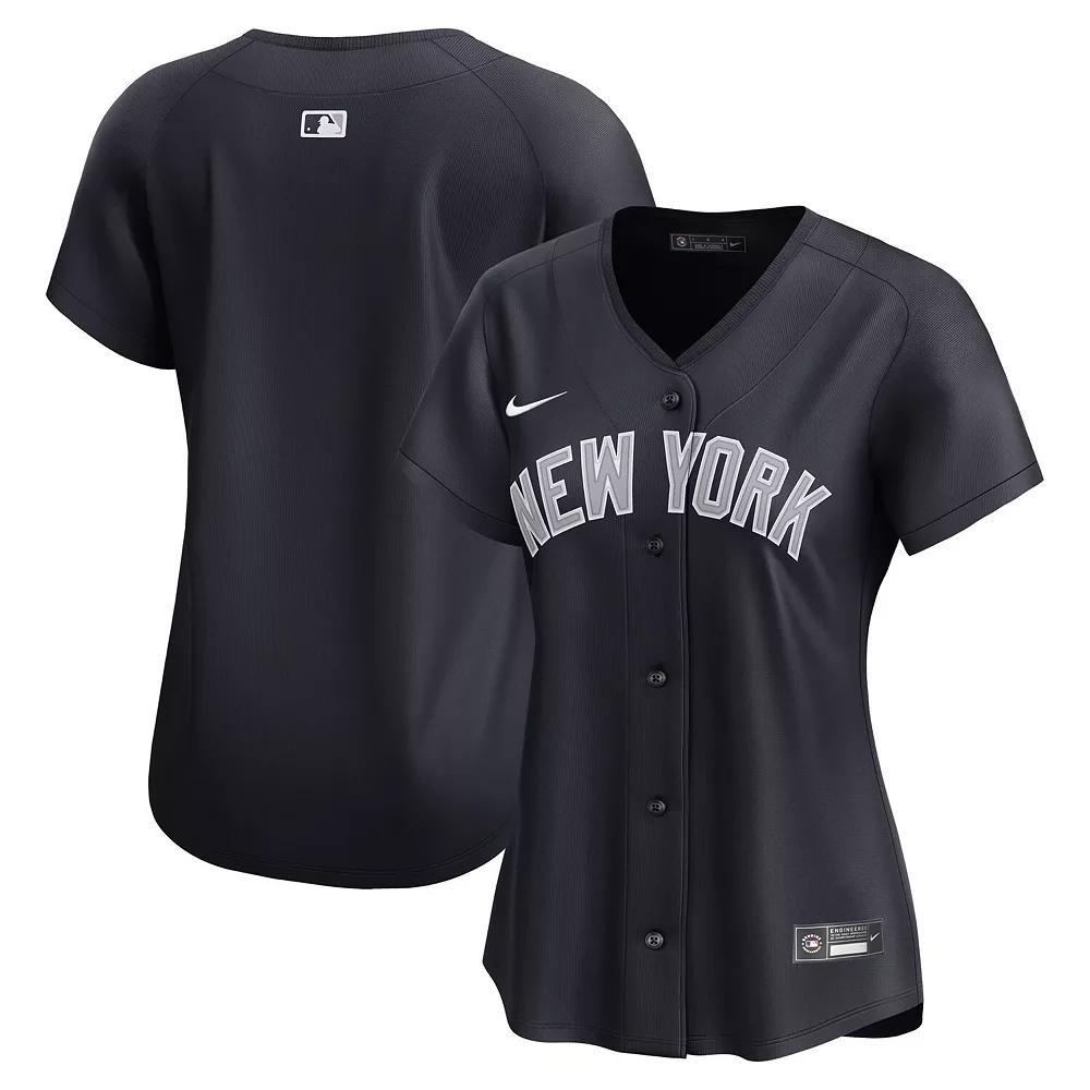 Women's Nike  Navy New York Yankees Alternate Limited Jersey, Size: Medium, Blue Product Image