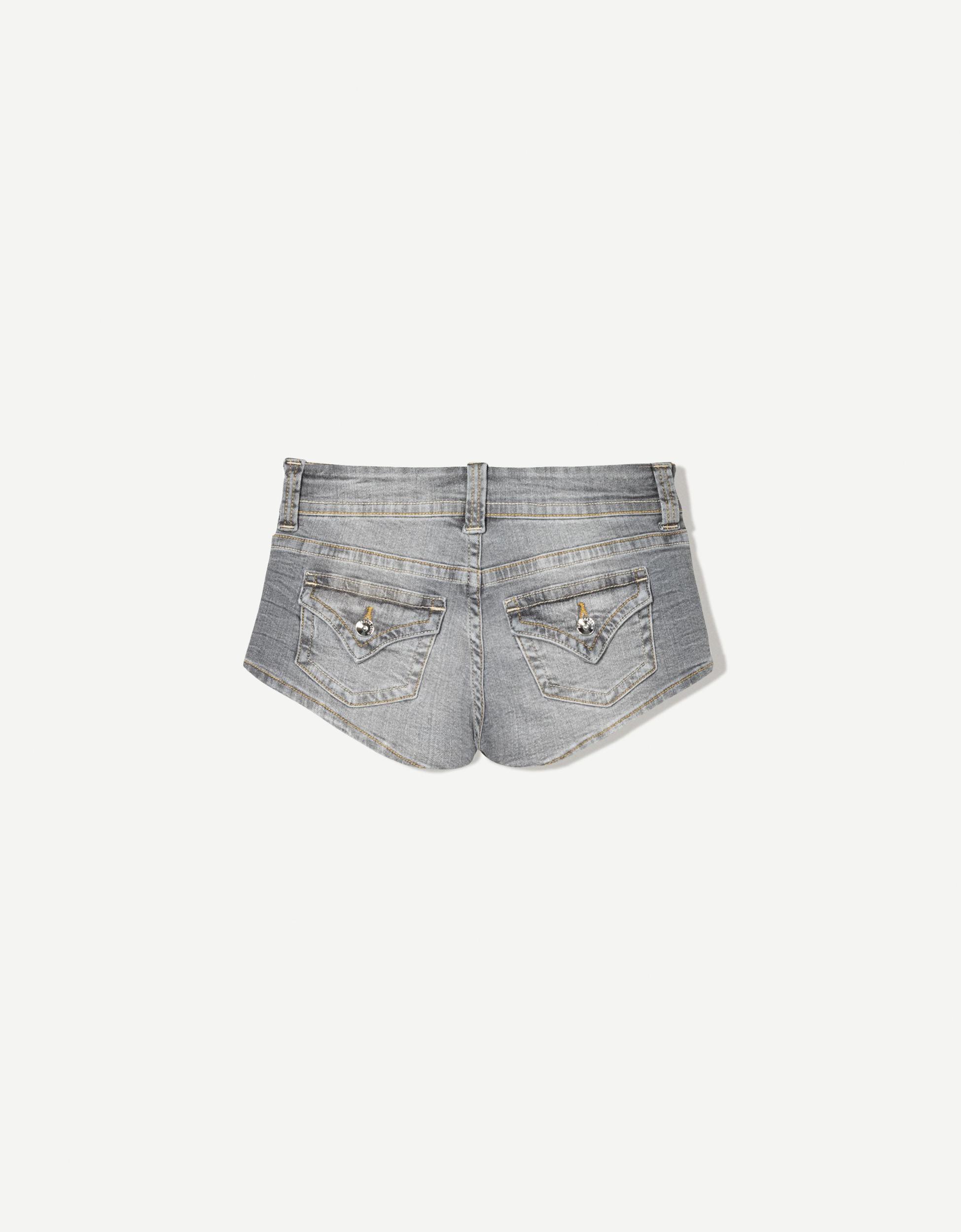 Mini denim shorts Product Image