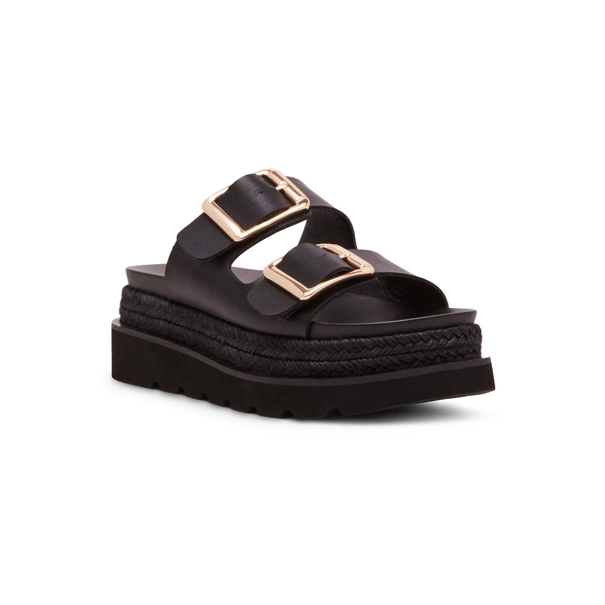madden girl Mythical Women's Platform Sandals, Size: 9, Black Paris Product Image