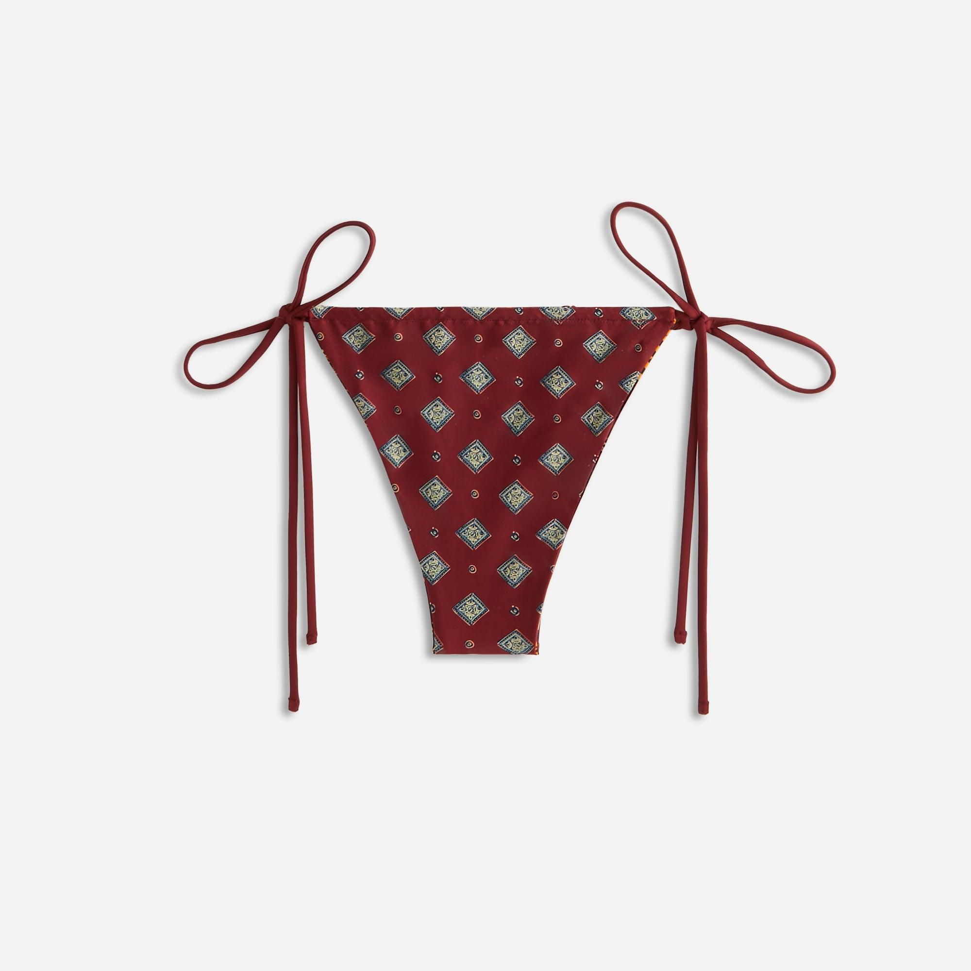 Kith Women Talia II Geo Floral Tie Top - Rhone Female Product Image