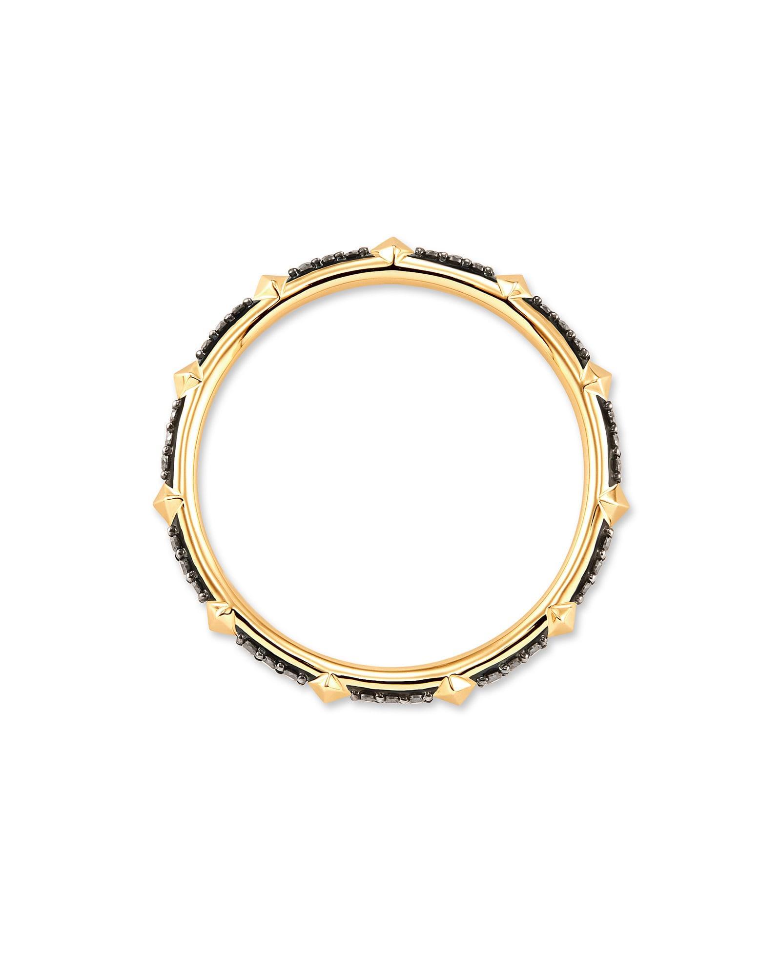 Amelee Earrings in Pave Diamond and 14k Rose Gold Product Image