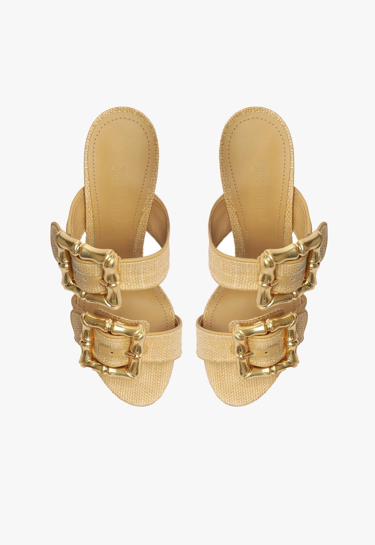 Enola Natural  Leather Sandal Product Image
