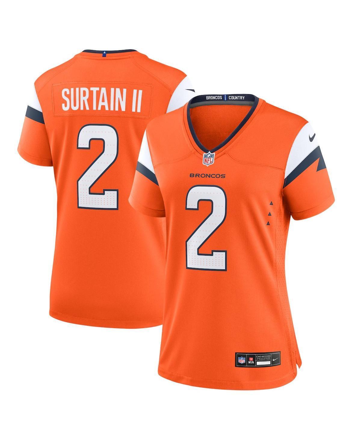 Womens Nike Patrick Surtain II Denver Broncos Mile High Collection Game Jersey Product Image