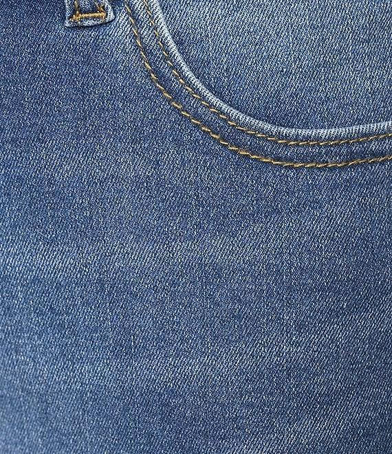 Westbound Cropped High Rise Wide Cuff Straight Leg Jeans Product Image