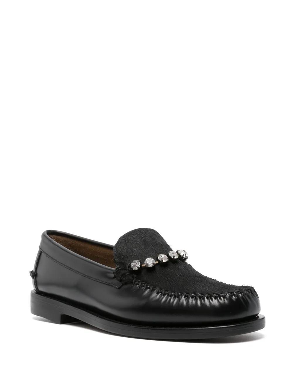 crystal-embellished loafers Product Image