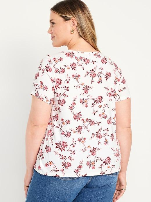 Luxe V-Neck T-Shirt Product Image