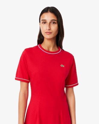 Women's Trim Accent Jersey T-Shirt Dress Product Image