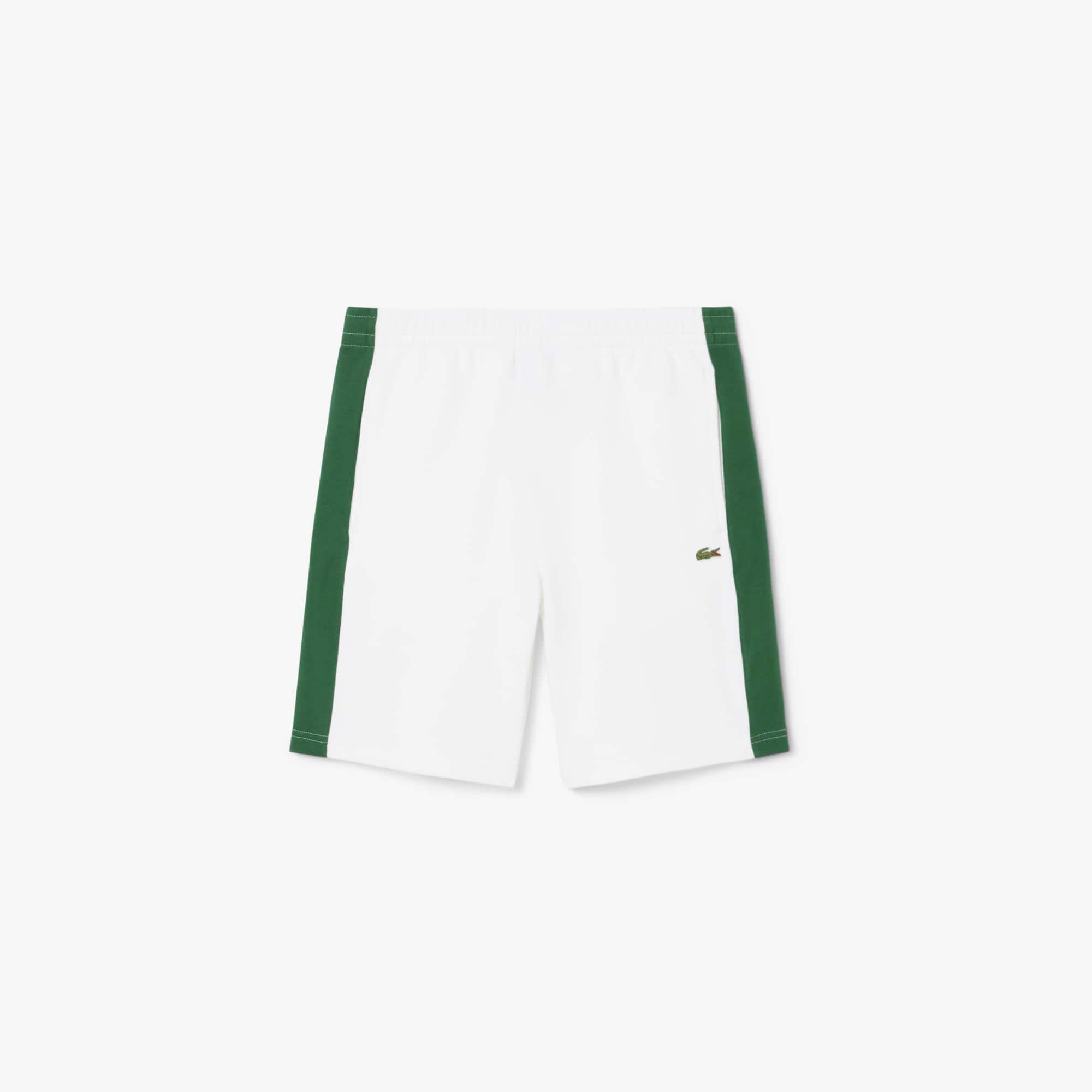 Cotton Fleece Colour-Block Shorts Product Image