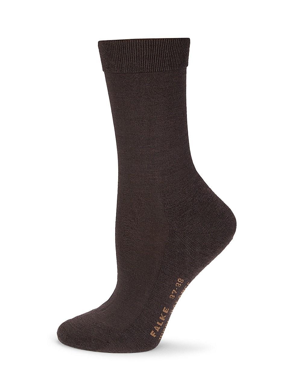 Falke Softmerino Socks Women's Crew Cut Socks Shoes Product Image