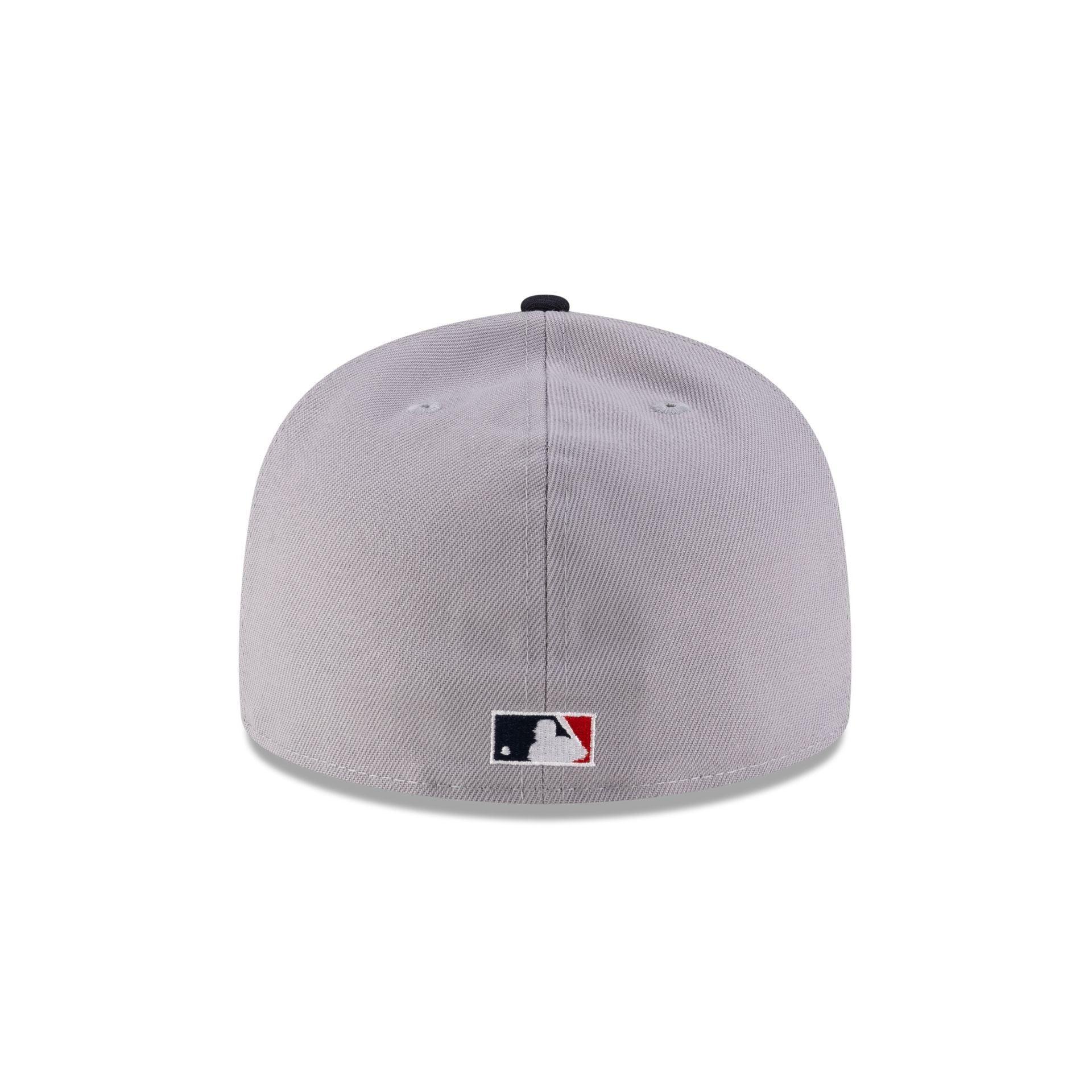 New York Knicks Navy Denim 59FIFTY A-Frame Fitted Hat Male Product Image