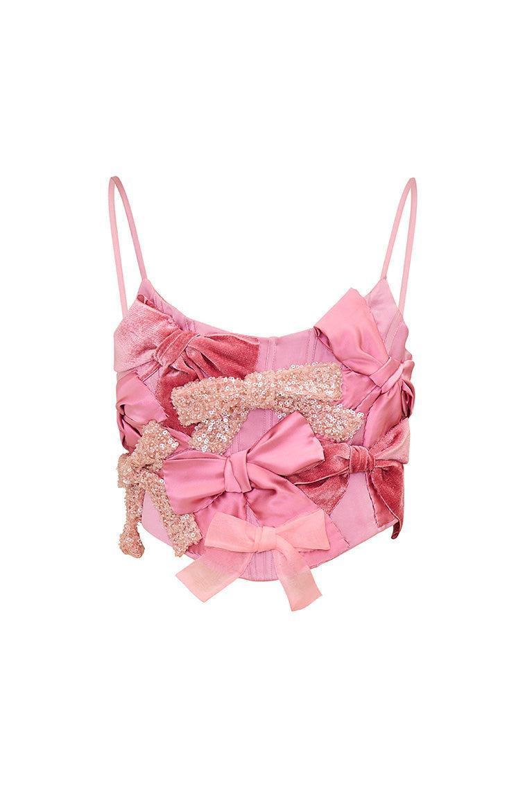 Woodley Bow Bustier Top Product Image