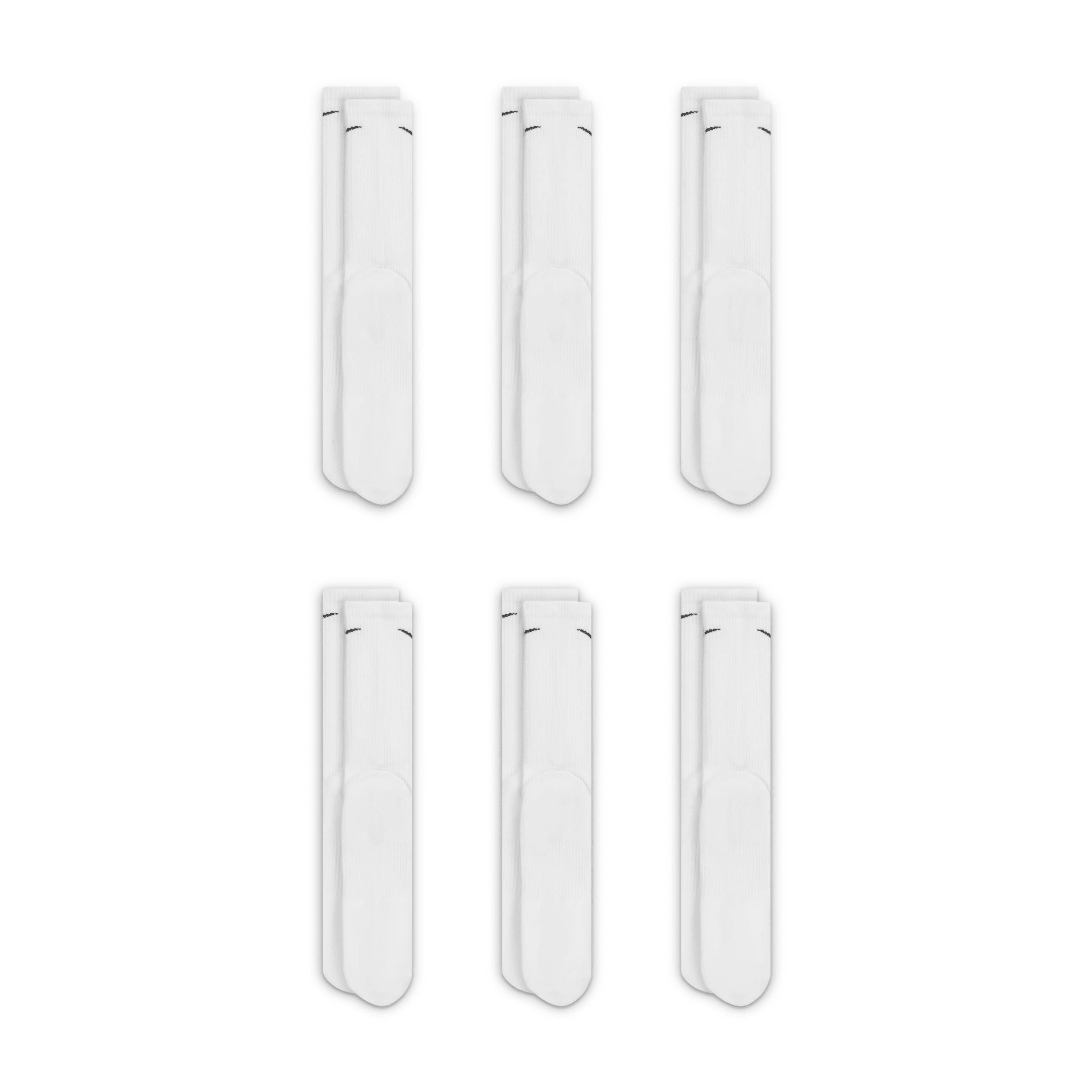Mens Nike 6-pack Everyday Plus Cushion Crew Training Socks Product Image