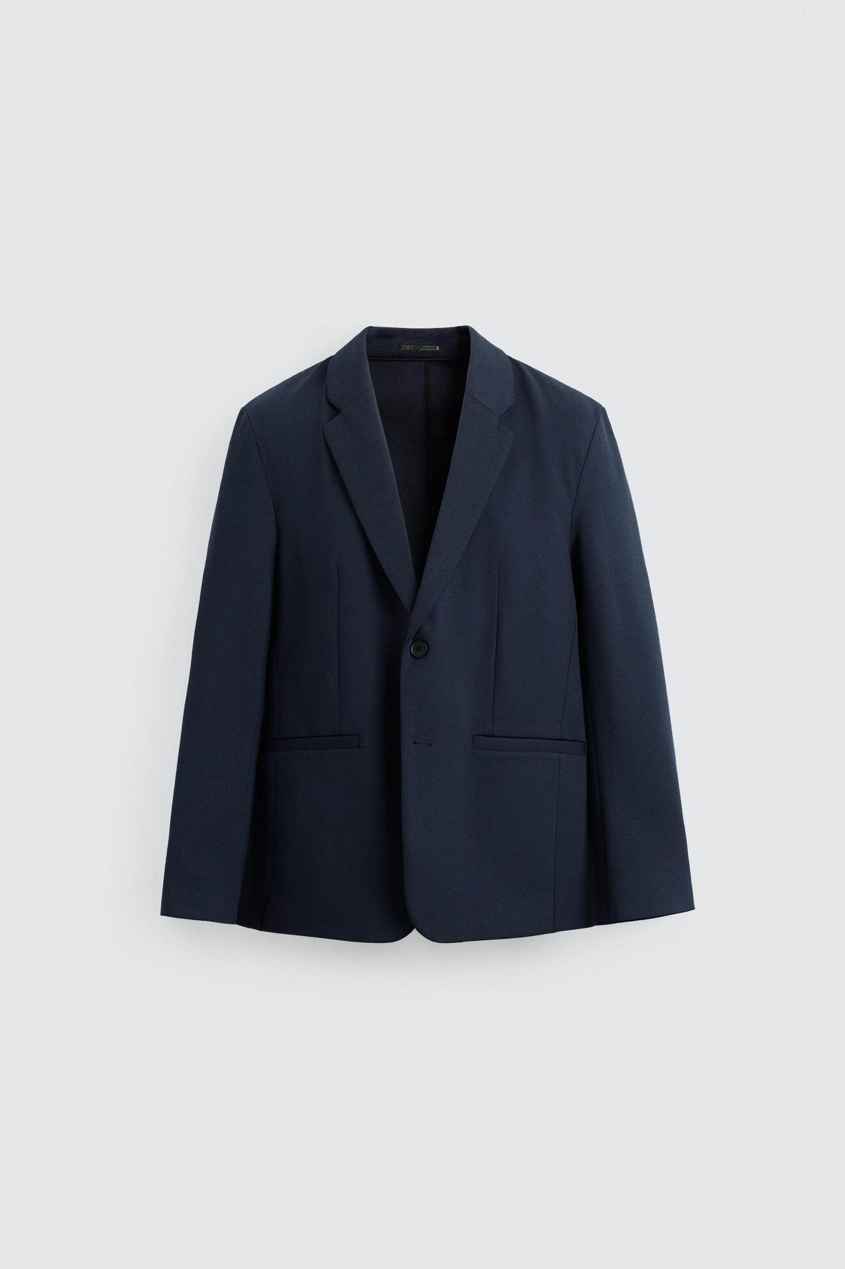 SLIM FIT STRETCH BLAZER Product Image