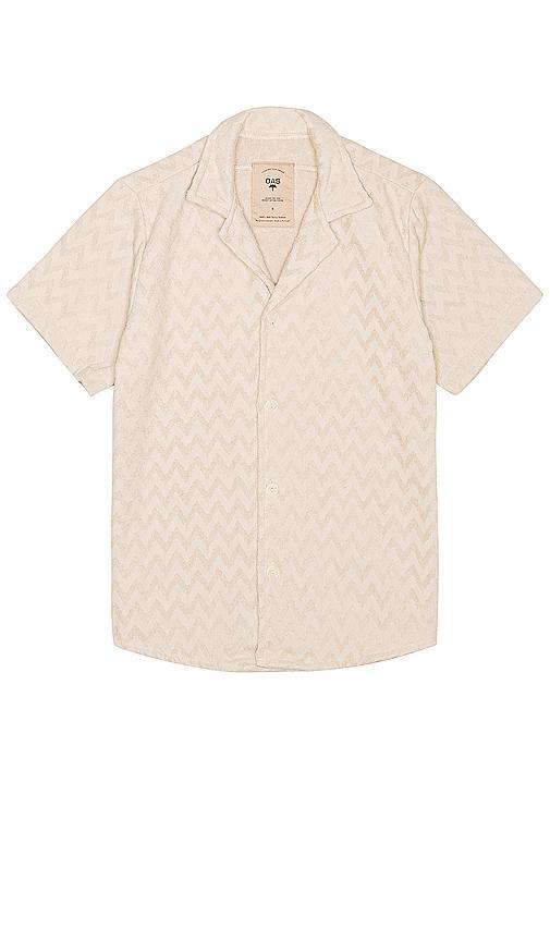 OAS Grey Zig Shirt Size M, S, XXL/2X. Product Image