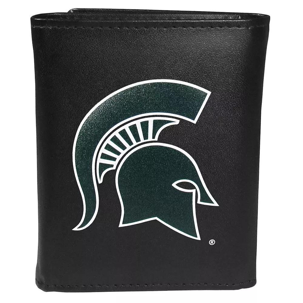 Men's Michigan State Spartans Leather Tri-Fold Wallet, Team Product Image